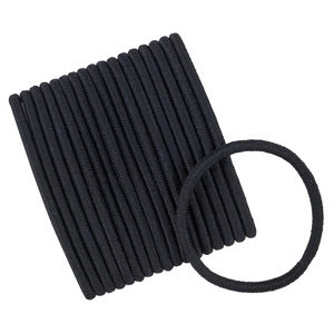 Scunci Medium Hold Elastics, Black