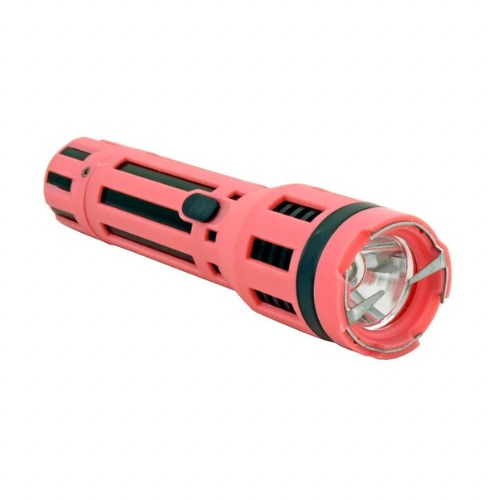 Monster EconoFire Rechargeable LED Flashlight Stun Gun - Pink