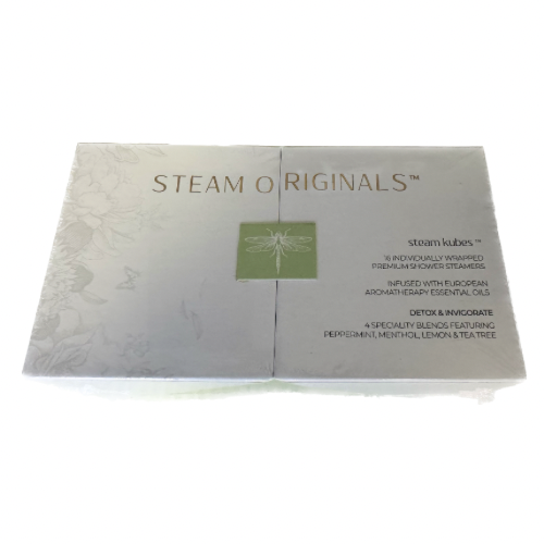 Cubos de ducha Steam Originals Detox Mint - 16 unidades