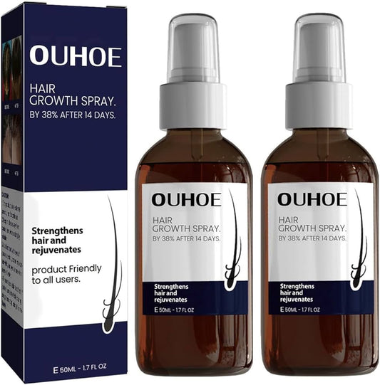 Ouhoe Hair Growth Spray, Oil for Men & Women