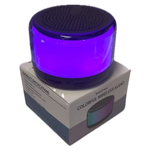 Wireless Bluetooth Speaker w/ Lights