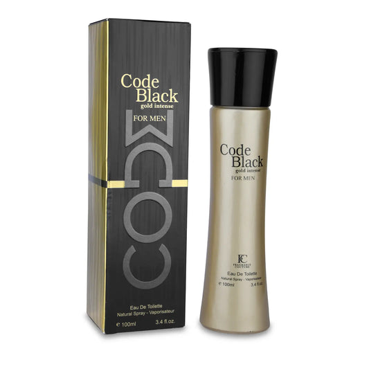 Code Black Gold For Men  | Fragrance Couture