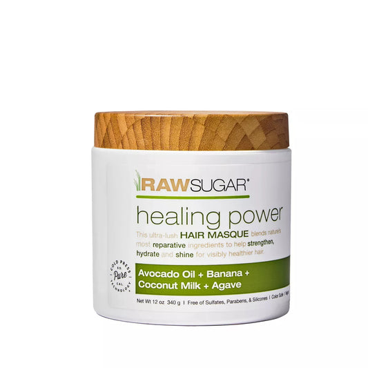 Raw Sugar | Healing Power Hair Masque - 12 fl oz