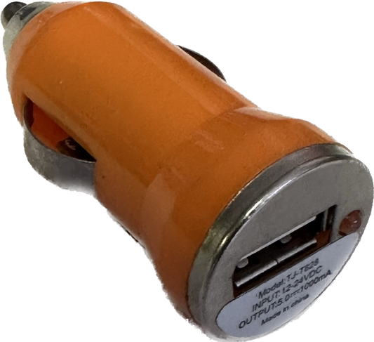 Car Charger Orange