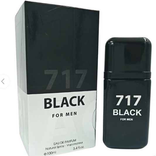 717 Black para hombres | Fragancias de alta costura