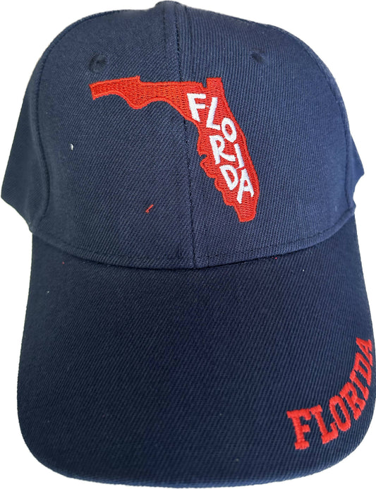 Blue Florida Hat