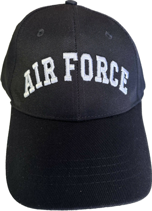 Sombrero negro de la fuerza aérea