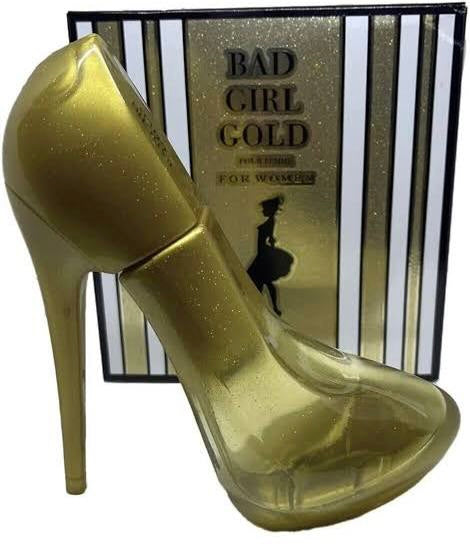 Perfume de zapatos Gold Bad Girl