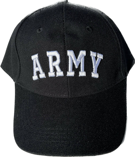 Sombrero militar negro