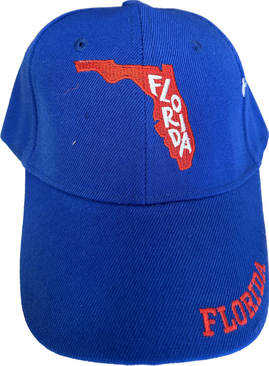 Blue Florida Hat