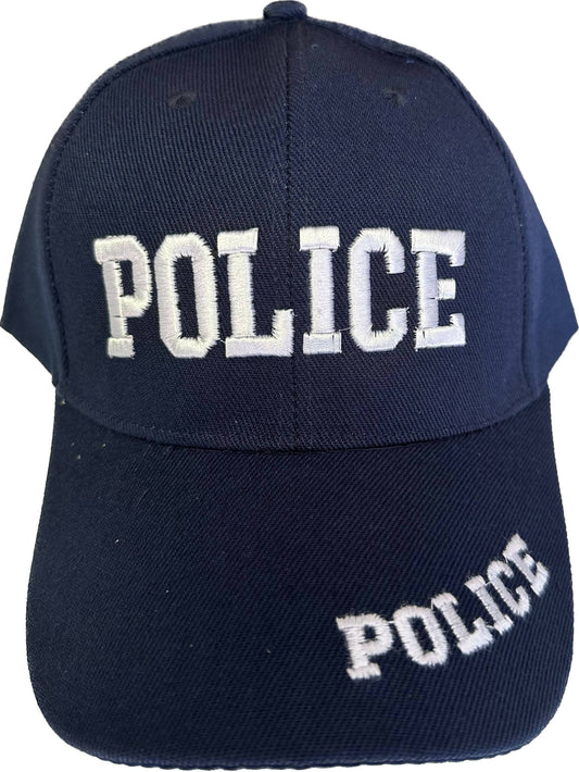 Black Police Hat