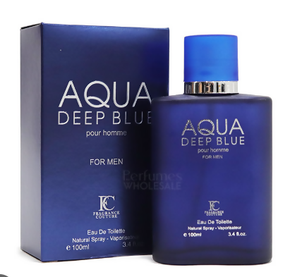 Inspirado en Aqua Deep Blue para hombres | Fragancia Couture